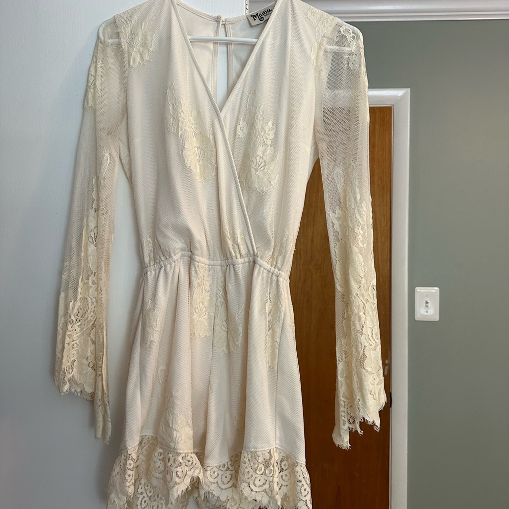 Show me your mumu lace romper